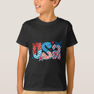 Süße Amerika Kirschen Kokette Schleife Lustige Kir T-Shirt