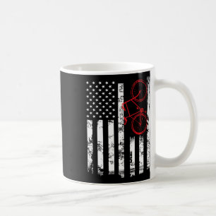 Süße amerikanische Flagge Mountainbike-Fahrradgesc Kaffeetasse