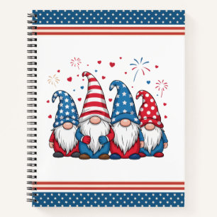 Süße amerikanische Gnome Cartoon-68123 Notizbuch