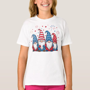 Süße amerikanische Gnome-Zeichentrick-68123 T-Shirt