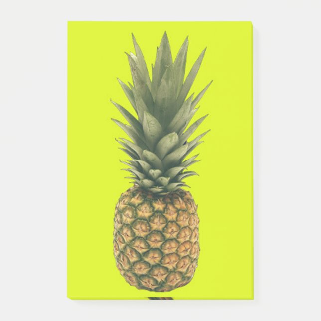 Süße Ananas Post-it Klebezettel (Vorderseite)