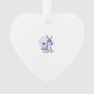 Süße Anime-Drache-Hasen-Ostern-Shirt Kleinkind Mäd Ornament