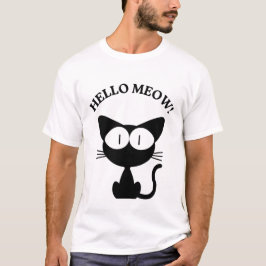 Süße Anime-Katze mit Herz Baby-Body T-Shirt