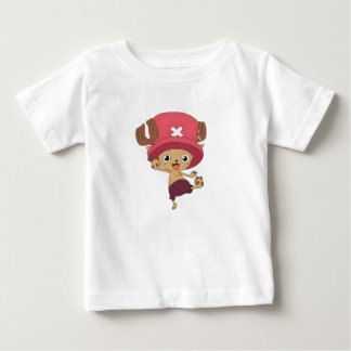 Süße Anime-Rentierfigur mit roter Medizin Baby T-shirt
