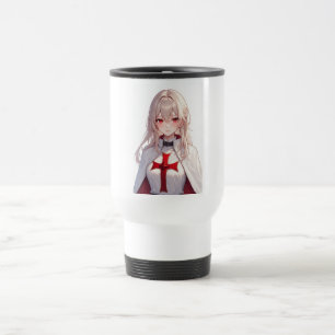 Süße Anime-Templer-Ritter-Reisebecher Reisebecher