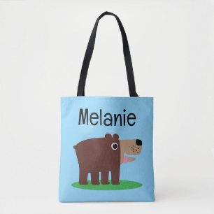 Süße animierte Bärenjungen-Cartoon-Tasche für Kind