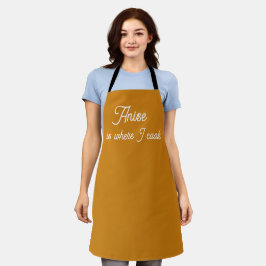 Süße Anis ist, wo ich Gewürz Pun koche Schürze