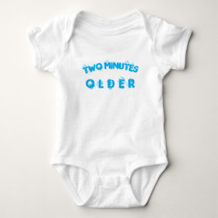 Süße anpassbare Zwillinge Baby Strampler