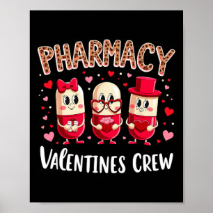 Süße Apotheke Valentinstag Crew Pillen Für Apothek Poster