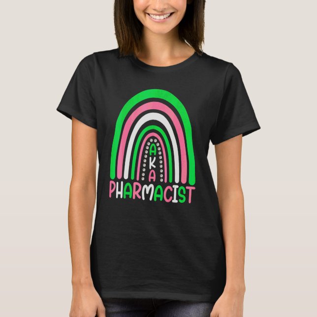 Süße Apotheker Regenbogen aka Apotheker T-Shirt (Vorderseite)
