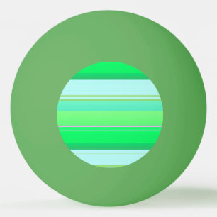 Süße aquagrüne Streifen Tischtennisball