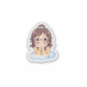 Süße Ästhetik Cute Kawaii Traum Mädchen Aufkleber