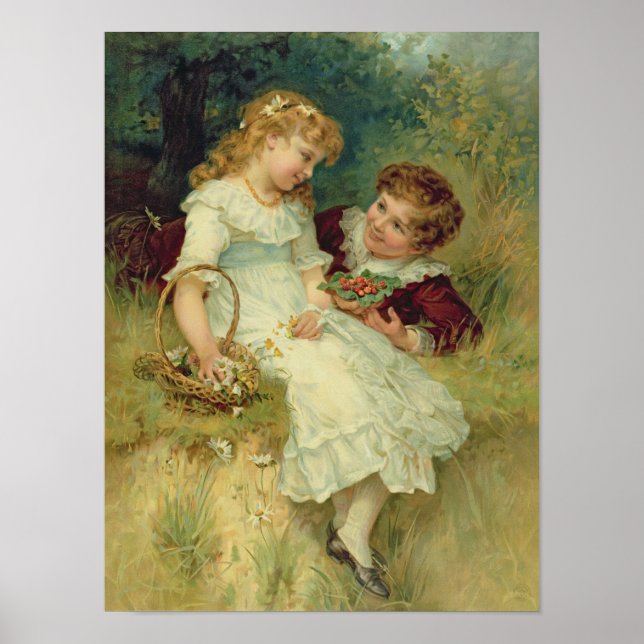 Süße, aus dem Pears Annual, 1905 Poster (Vorne)