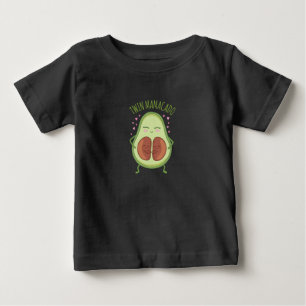 Süße Avocado Junge Mutti Baby T-shirt