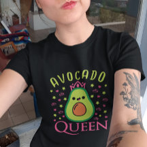 Süße Avocado-Königin mit Herz Keto-Mädchen beim Ko