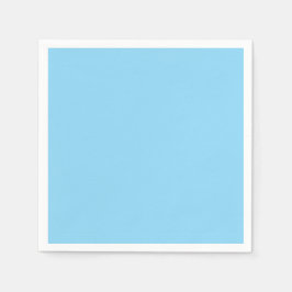 Süße Baby-Blau-Solid-Napkins Serviette