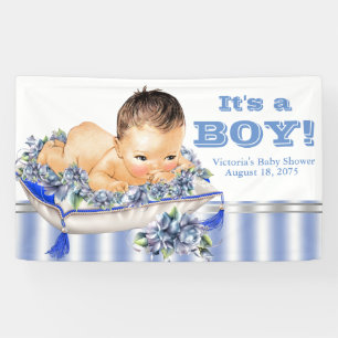 Süße Baby Boy Baby Shower Banner