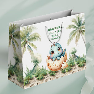 Süße Baby Dino Geschenktüte zum Duschen Schlüpft b