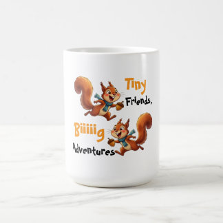 Süße Baby-Eichhörnchen-Body, Kaffeetasse