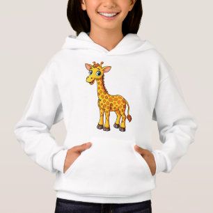 Süße Baby-Giraffen-Cartoon-35281 Hoodie
