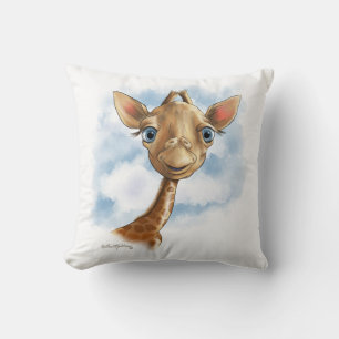 Süße Baby-Giraffen-Cartoon Kissen