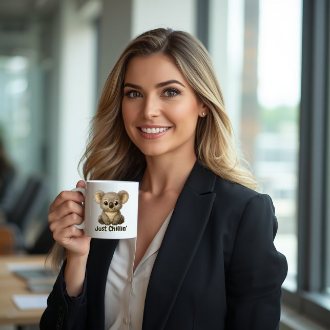 Süße Baby-Koala-Kaffeetasse Kaffeetasse (Von Creator hochgeladen)
