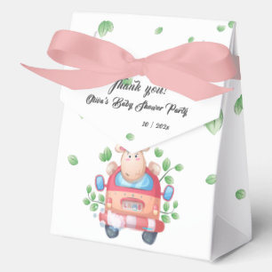 Süße Baby-Lamm-Baby-Shower-Geschenkbox Geschenkschachtel