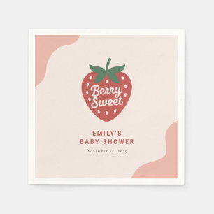 Süße Baby-Party Berry Serviette