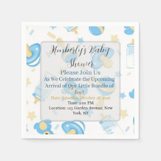 Süße Baby-Party-Servietten Serviette