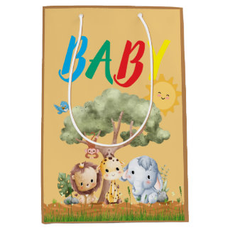Süße Baby-Tiere Mittlere Geschenktüte