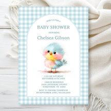 Süße Baby-Vogel-Baby-Party