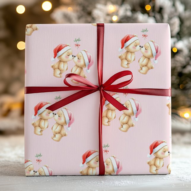 Süße Baby-Weihnachtsgeschenk-Verpackungspapier Geschenkpapier (Von Creator hochgeladen)