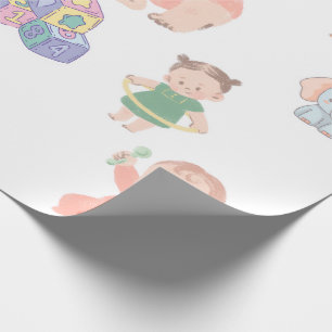 Süße Babymädchen-Hintergrundbilder – Lieblich & Äs Geschenkpapier