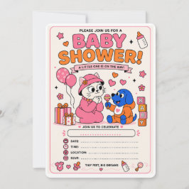 süße Babyparty-Einladung Einladung