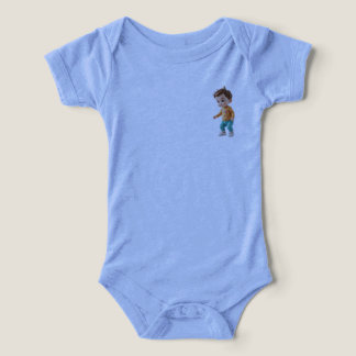 süße Babyschlupfhose mit kleinem Charakter