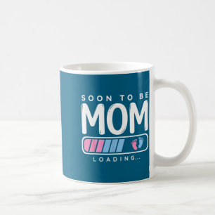 Süße bald werdende Mutter Lustige neue Mutter Schw Kaffeetasse
