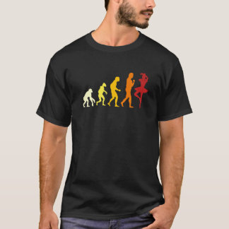 Süße Ballerina-Kunst für Balletttänzerin Teenager- T-Shirt
