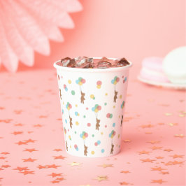 Süße Ballons Pappbecher