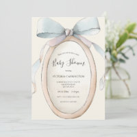 Süße Bänder & Schleifen Vintage-Baby-Party