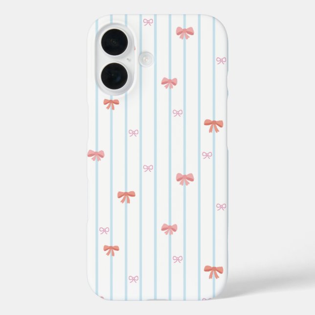 Süße Bänder-Streifen iPhone-Hülle Case-Mate iPhone Hülle (Rückseite)