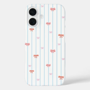 Süße Bandstreifen iPhone-Hülle iPhone 16 Hülle