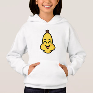 Süße Banini-Banane Kawaii-Charakter-Kunst Hoodie