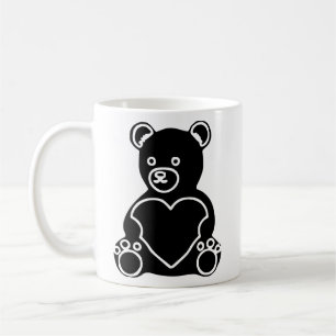 Süße Bärenherz Liebe Kaffeetasse