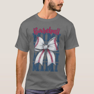 Süße Baseball Mimi größter Fan Oma Oma Ba T-Shirt