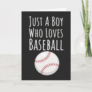 Süße Baseballkarten für Babyjungen Kinder Spieler  Karte