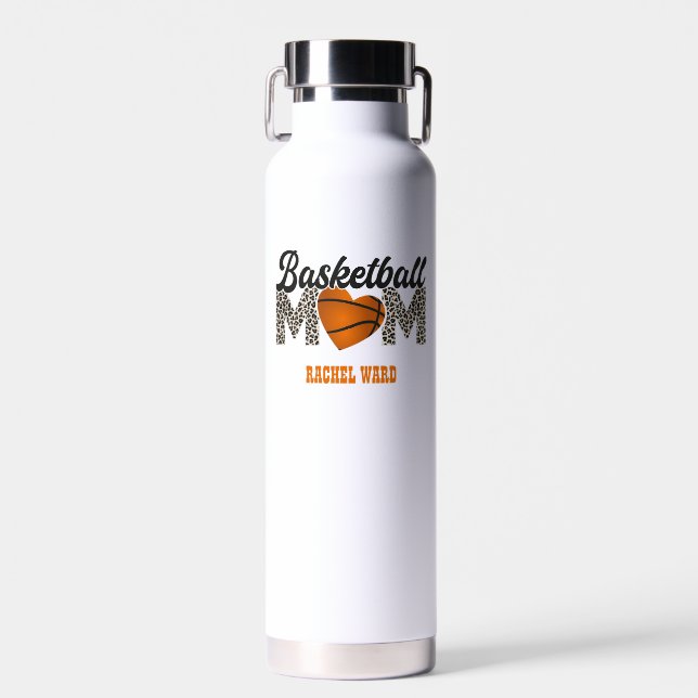 Süße Basketball-Mutter Trinkflasche (Vorne)
