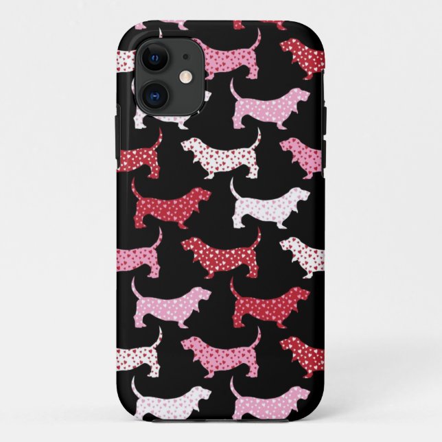 Süße Bassets Case-Mate iPhone Hülle (Rückseite)