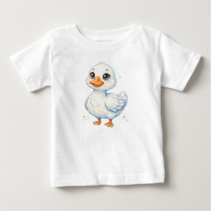Süße Bauernhoftiere-Entlein Baby T-shirt