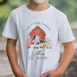 Süße Bauernhoftiere Jungen Kinder Geburtstag Baby T-shirt