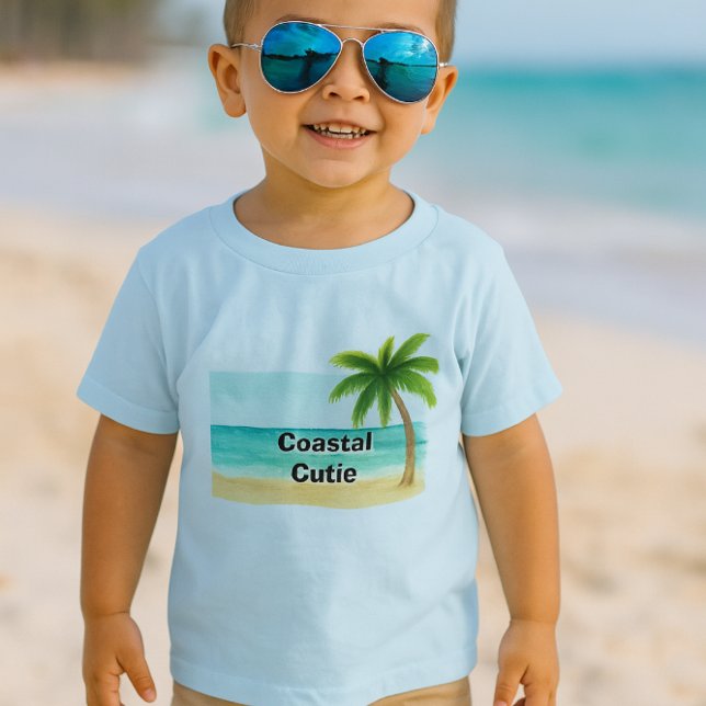Süsse Beach Baby T - Shirt (Von Creator hochgeladen)